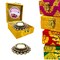 Pongal Gift Hamper with Candle Holder - Premium Gift Box Thanksgiving Corporate Gift Basket for Family, Friends, Employees, Relatives - Ugadi Celebration for Indian Pooja Return Gifts